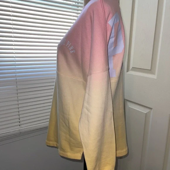 PINK Victoria's Secret Soft Pink Sweatshirt - Picture 3 of 6
